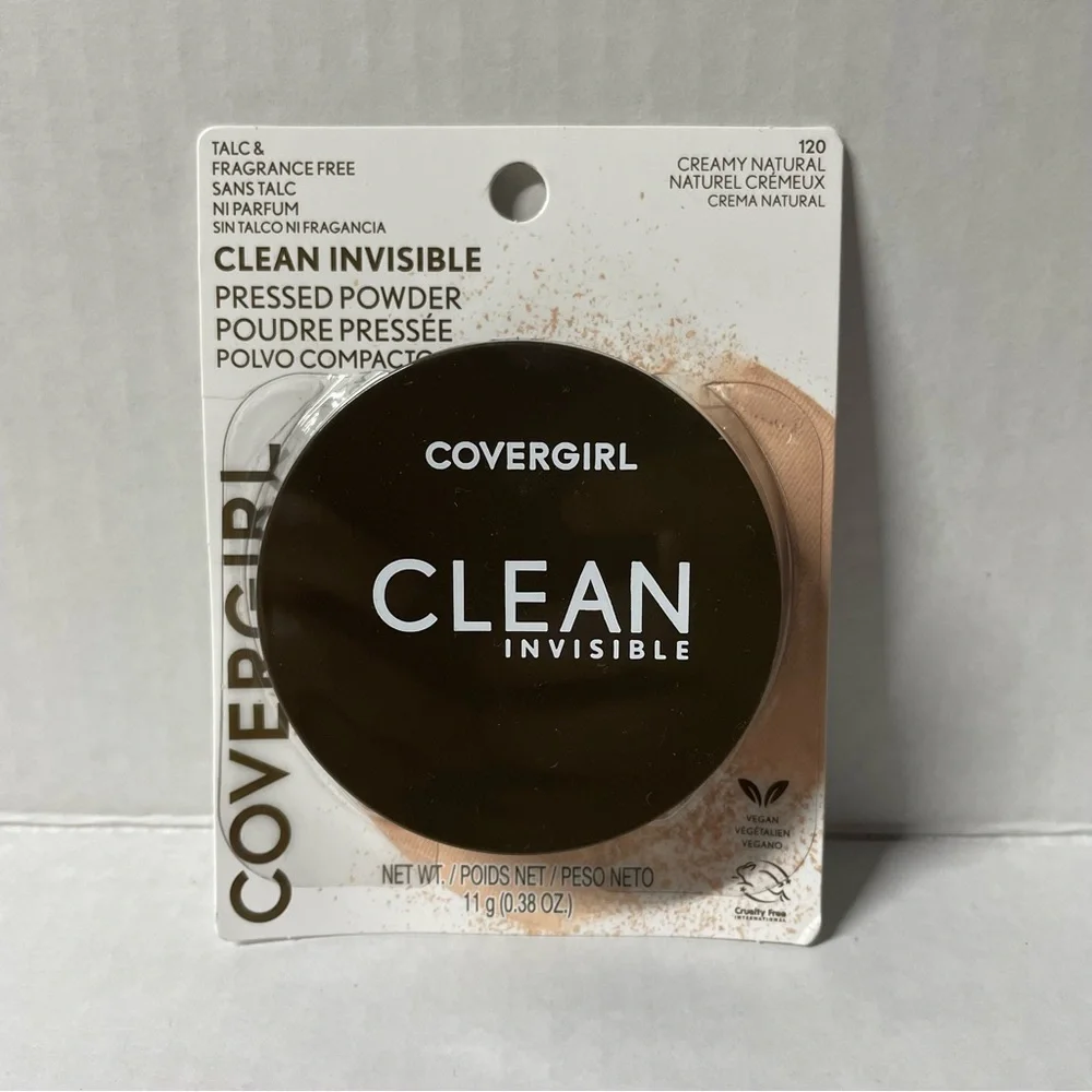 🦋$5🦋 Covergirl Creamy Natural 120 Clean Invisible pressed powder